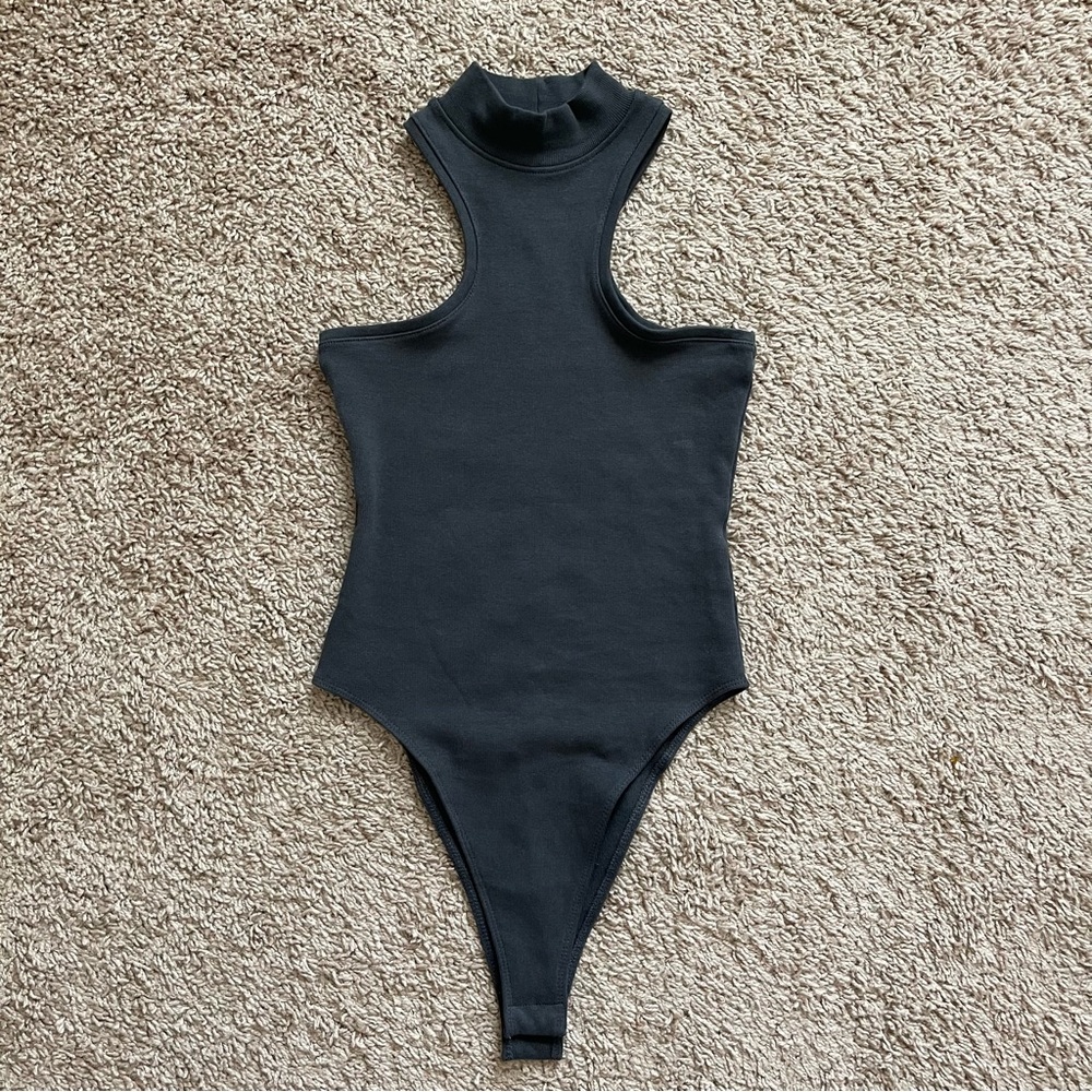 Zara high neck cut out sleeveless bodysuit *never worn*